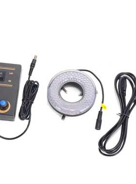 LED环形灯体视显微镜光源工业相机环形灯144灯珠蓝色