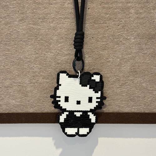 拼豆成品可爱HelloKitty仙度瑞拉烫可做钥匙扣送朋友送闺蜜