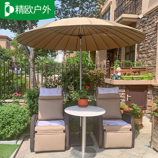 中柱伞户外伞庭院伞室外大太阳伞广告折叠阳台桌椅遮阳伞户外摆摊