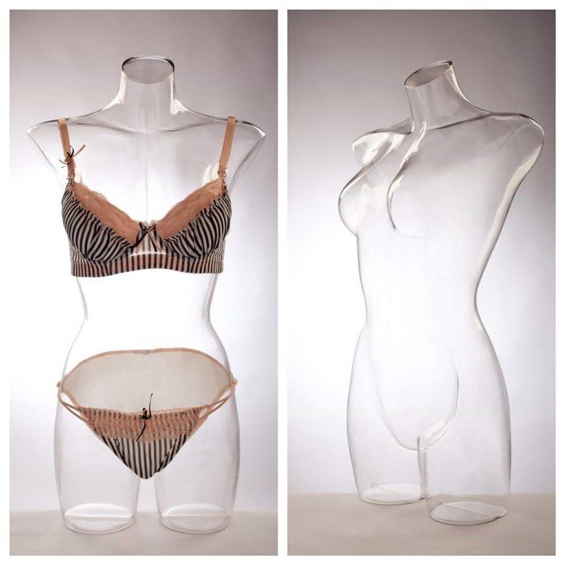 透明假人模特道具 拍照 服装店展示半身头胸臀脚模具 热门