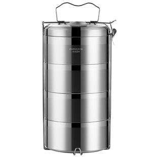 304不锈钢材质多层保温饭盒桶手提上班族便携大容量学生送餐盒三