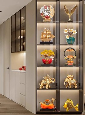 现代酒柜装饰品摆件轻奢客厅2025新款家居电视柜乔迁新居礼物
