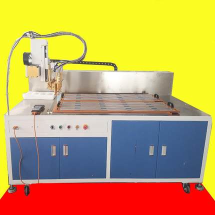 深圳厂家LED灯条在线式点胶全自动双液灌胶机双组份设备