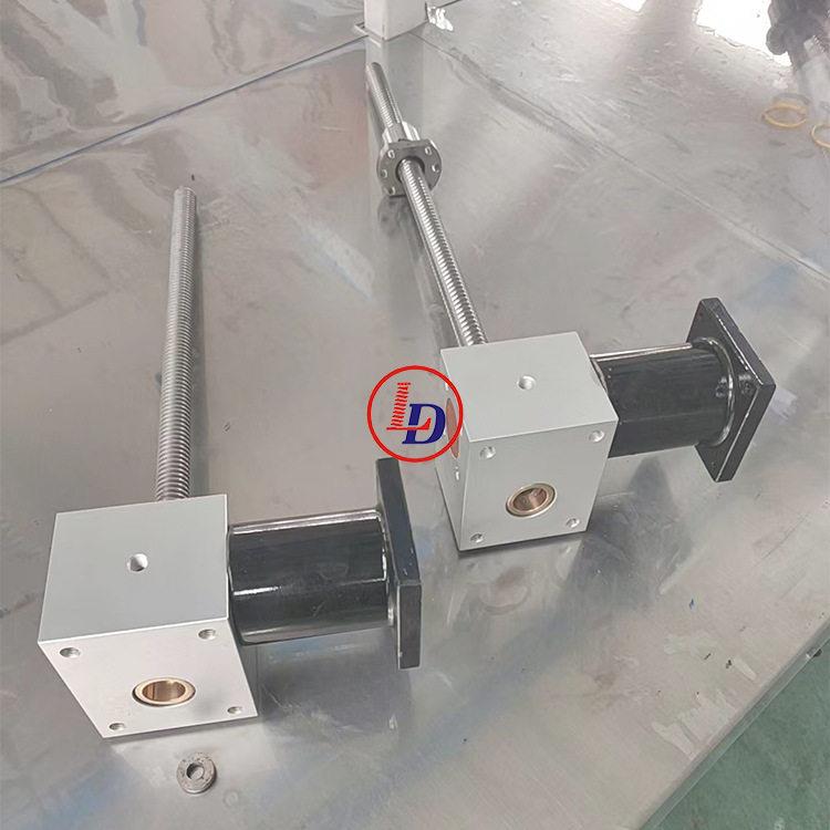 鲁德不锈钢丝杆升降机滚珠手摇电动升降器机械齿轮