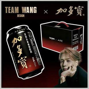 王嘉尔同款加多宝 TEAM WANGdesign联名罐310ml罐装