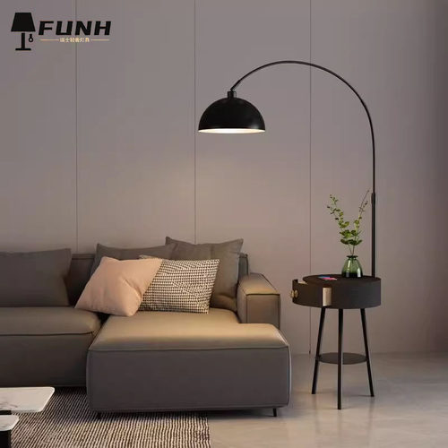 瑞士轻奢钓鱼灯客厅落地灯