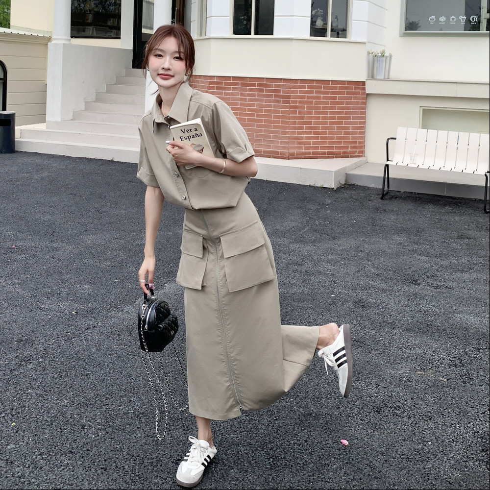 2025【现货夏款】新货时尚套装两件套201-Q067-P165-控238,女装套装/套裙,浙宝201