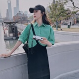 2025【现货夏款】新款两件套连衣裙201-3042-P125-控178，女装连衣裙，浙宝201
