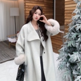 2025【现货冬款】新货千金风长款双面呢201-Q288-P315-控478，女装毛呢外套，浙宝201