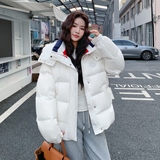 2025【现货冬款】新货带帽羽绒服面包服201-Q265-P255-控358，女装羽绒服，浙宝201