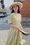 2025【现货夏款】新款法式赫本风连衣裙201-3043-P115-控168，女装连衣裙，浙宝201