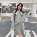 2026【现货春款】新货蕾丝毛衣两件套201-Q353-P155-控248，女装套装/套裙，浙宝201