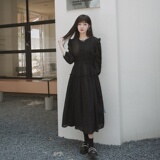 2025【现货夏款】新货赫本风黑色连衣裙201-2267-P125-控178，女装连衣裙，浙宝201
