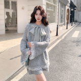 2026【现货春款】新货蕾丝毛衣两件套201-Q353-P155-控248，女装套装/套裙，浙宝201