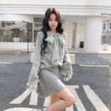 2026【现货春款】新货蕾丝毛衣两件套201-Q353-P155-控248，女装套装/套裙，浙宝201