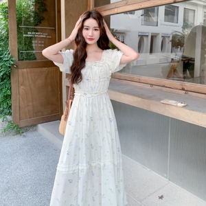 2025现货夏款新货碎花连衣裙201-Q111-P125-控188图片