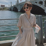 2025【现货夏款】新货衬衫连衣裙201-X20-p105-控158，女装连衣裙，浙宝201
