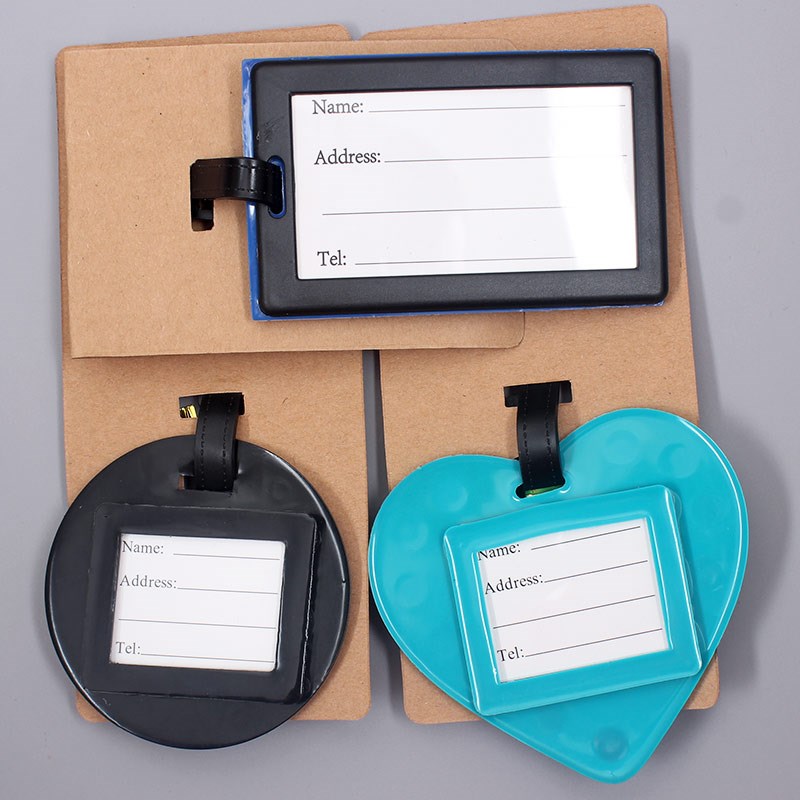 Newest Cute 26 Letters Luggage TrEavel Accessories Tag Silic