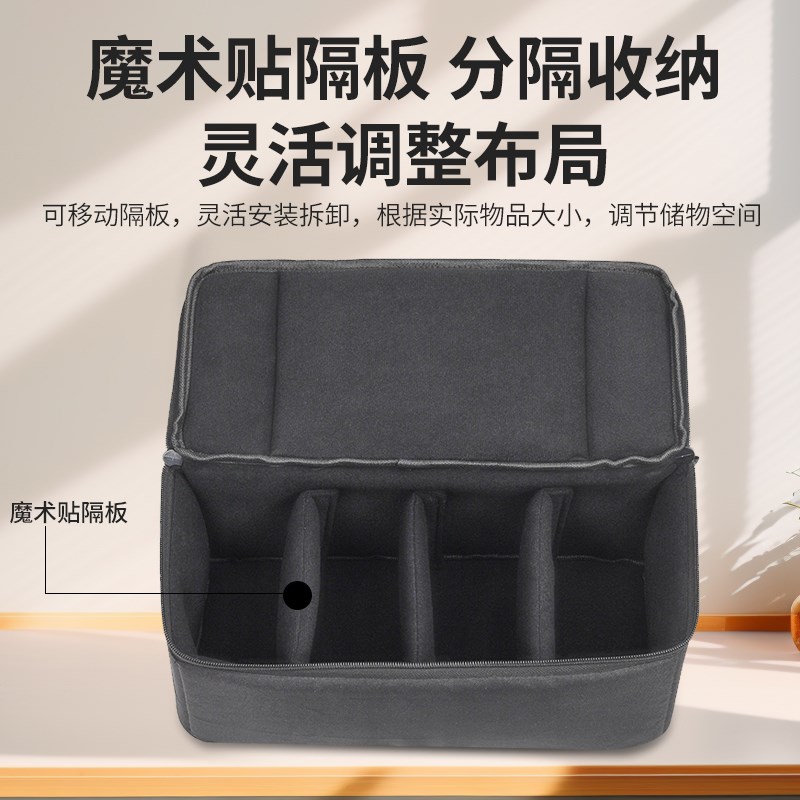 可装200-7000型纺车轮水滴轮鼓轮电动绞轮路亚渔轮钓鱼配件收纳包