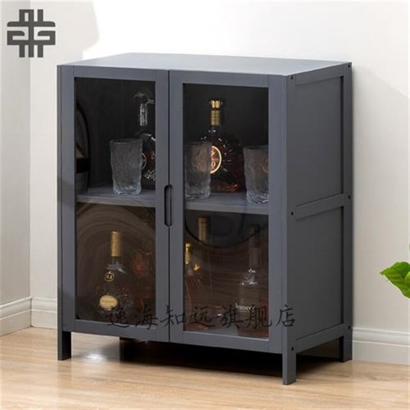 销若昼柜  客厅靠墙小酒柜隔断柜现代简约玄关柜酒吧红酒架子吧厂