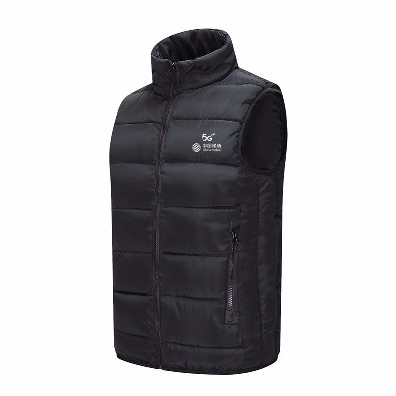 移动电信5G羽绒棉马甲工作服定制logo印字秋冬季男女保暖坎肩背心,男装,常规马甲,淘宝优惠券,粉丝福利购,淘宝优惠卷