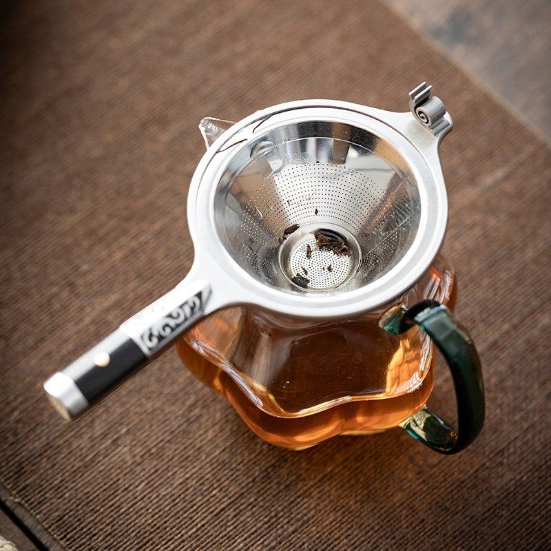 不锈钢茶漏茶滤公道杯茶水分离滤茶器实木茶托架茶具配件,餐饮具,茶滤,淘宝优惠券,粉丝福利购,淘宝优惠卷