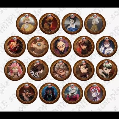 鬼灭之刃无限城cafe第三期徽章