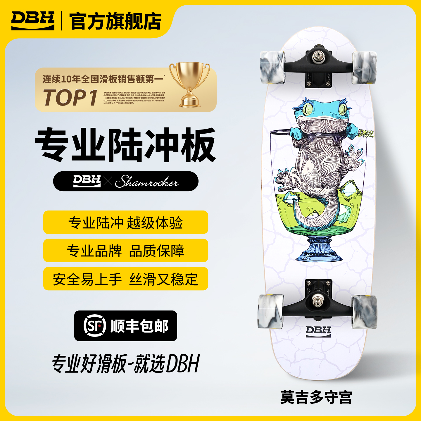 DBH滑板专业陆冲板官方旗舰店