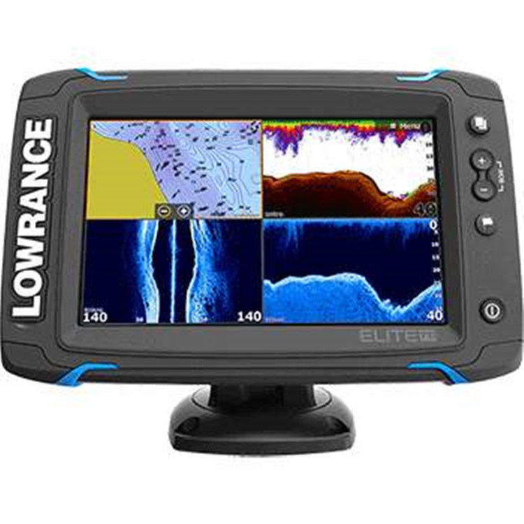 劳伦斯Lowrance Elite-5Ti筏钓GPS 全扫探鱼器 不带支架屏保盖