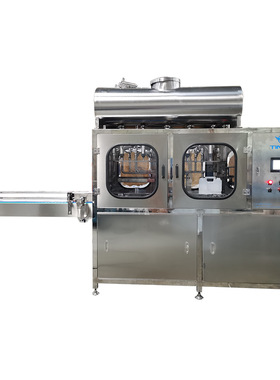 4L异性瓶全自动灌装机设备广东瓶装水酒水液体灌装填充设备异形瓶