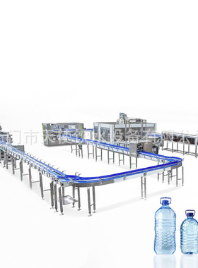 广东厂家生产3-10L小桶水灌装机液体矿泉水灌装机旋转式灌装设备