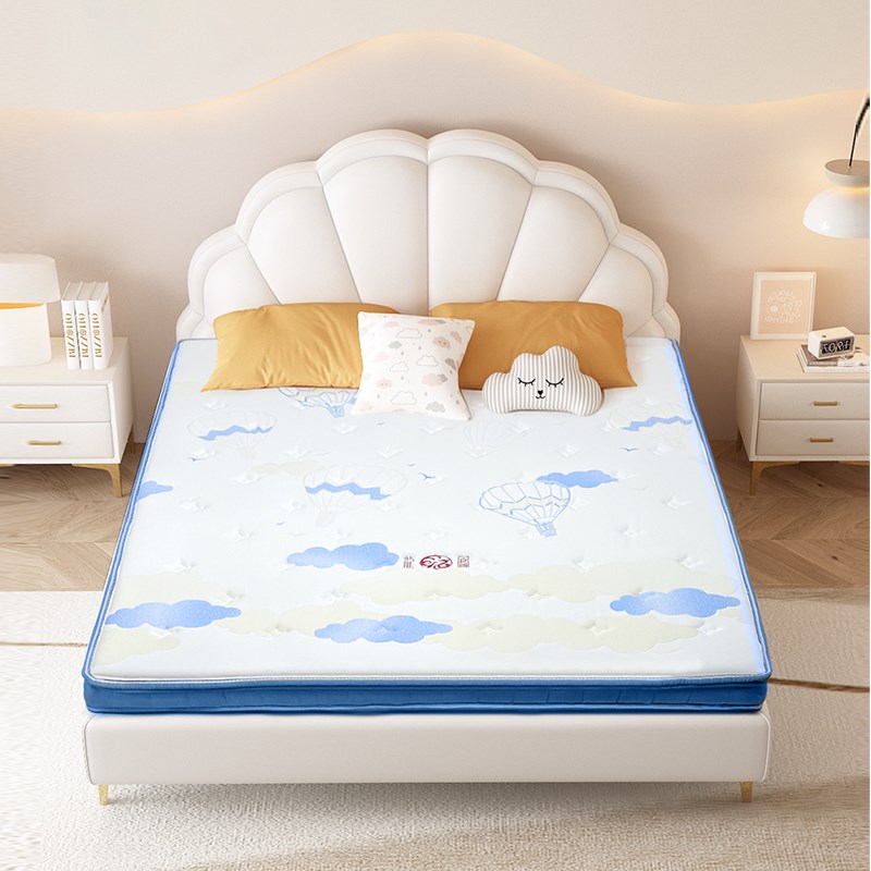 龙凤床垫儿童护脊天然s型黄麻薄垫硬折叠定做家用可拆榻榻米 精灵