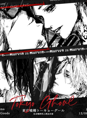 Edoma/东京喰种同人周边企划 吧唧拍立得明信片色纸透卡胶片卡砖