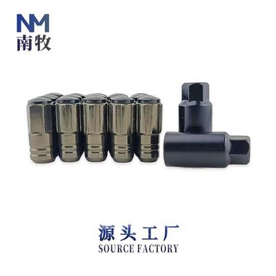 厂家汽车零件轮毂配螺螺帽铁质防盗螺铝螺丝铝圈改装WHEE母M103L