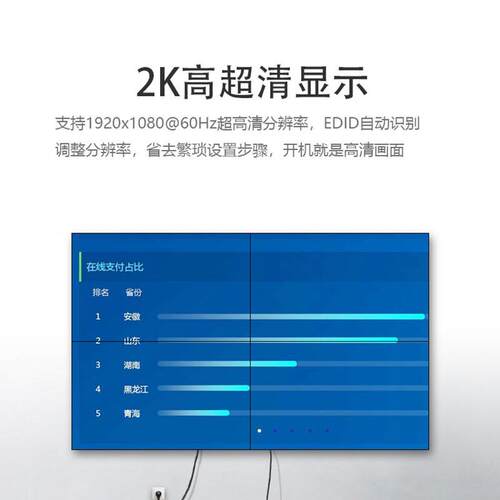 腾联（TECLIKHDMI）视频TL-MSHD/矩阵切换器N会议监音控拼接视频