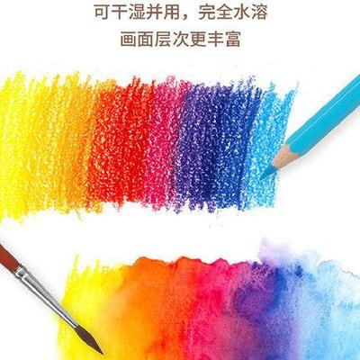 德国辉柏100色生水溶性彩铅色笔彩铅美术用品专514000嘉业绘画学