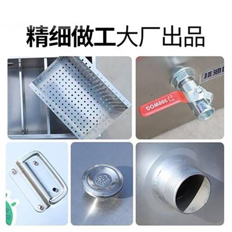 家用污水处理设备一体化精品厨房乡镇餐饮压滤商用滤布油滤