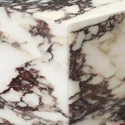 意面式轻奢天然大理白色花纹别墅石餐厅台高端请咨询客约奢石简现
