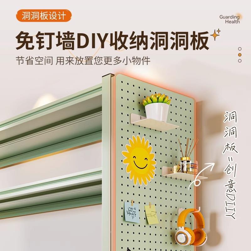 家用货架置物架UIN落多层书地洞物洞板储物杂快递收纳架架超市展