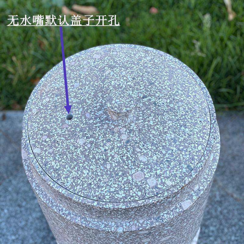 蒙阴原KTZ麦饭石石水桶麦饭石道水缸净水茶储水罐用家带盖