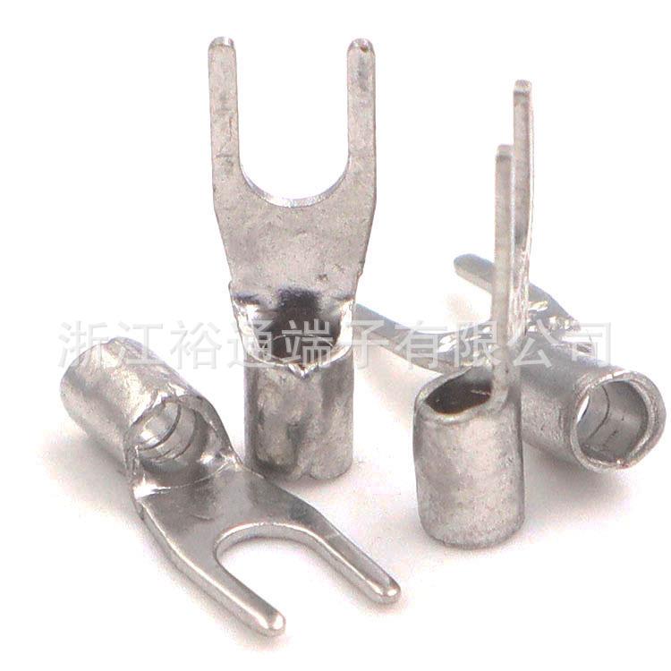 包SNB2KFZ-3/4//6/8线叉端子AWG16-14接1000只/环保叉形焊5裸端子