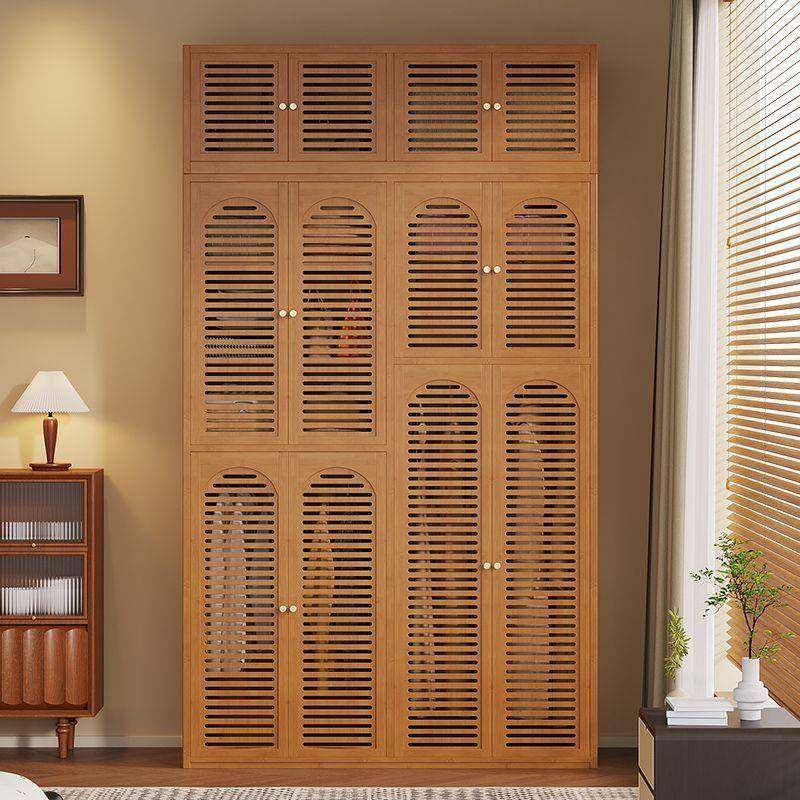 家用室小户型靠墙大衣柜百叶门卧双开门竹衣橱挂衣QKU结实耐楠房,电子元器件市场,其它元器件,淘宝优惠券,粉丝福利购,淘宝优惠卷