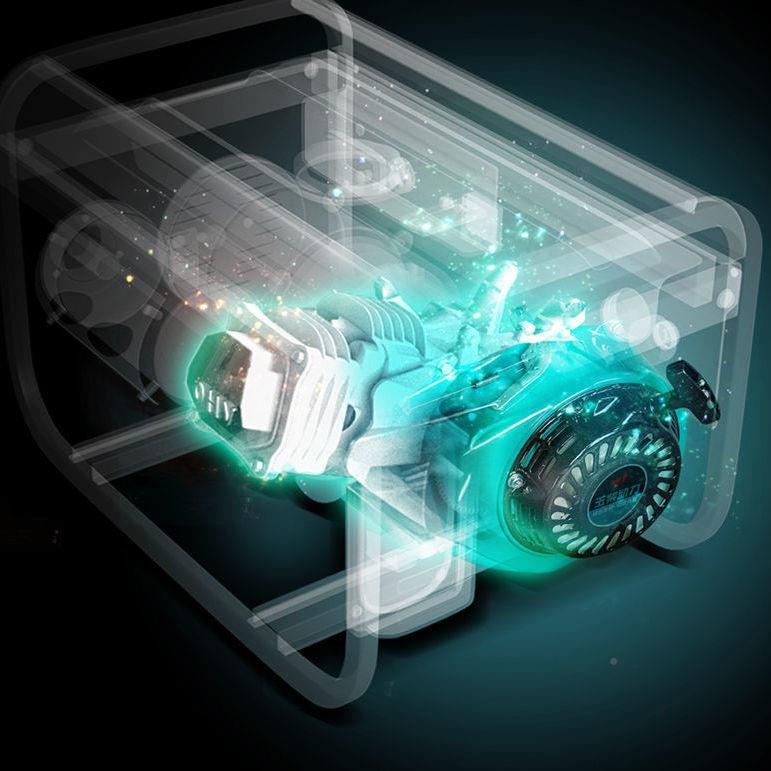 玉柴/动ODD力3/6/8电/10kw千瓦小型家用汽油发电机单5相220V380V