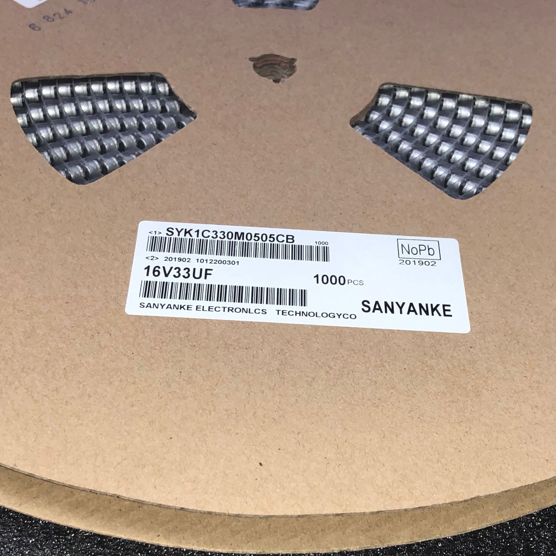 厂家直销贴片电解电容50V220UF 10X10MM一盘500个/146元