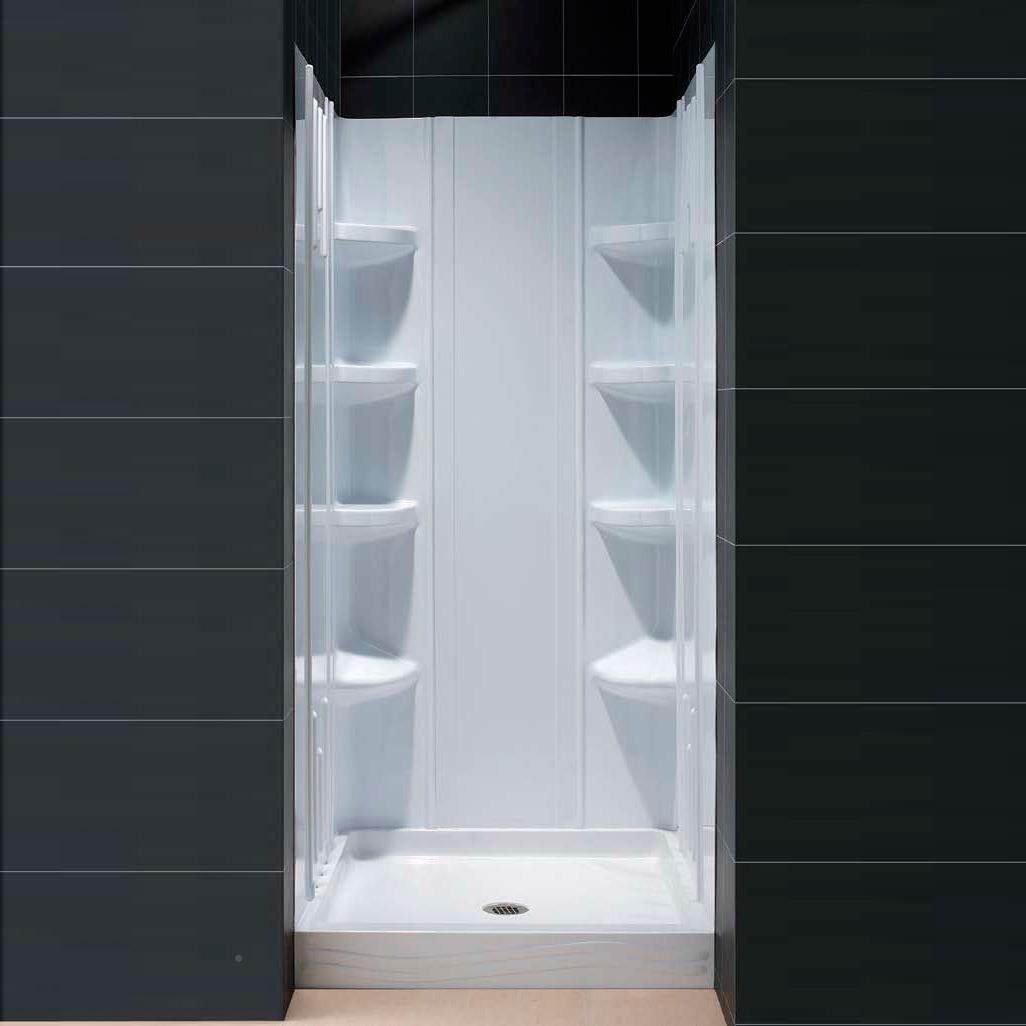 家标新西兰方形TF900900亚克力体薄底盆淋浴房厂澳一底座三面高挡