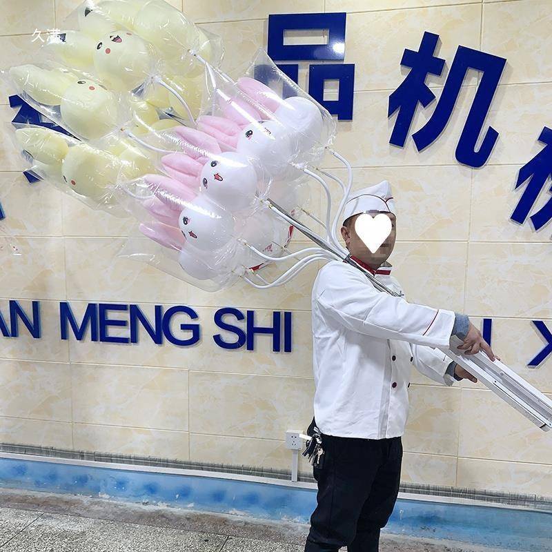 圆梦花棉拆糖展示架摆摊移thsdsdlo动装折掰叠卡通花式插架任意弯