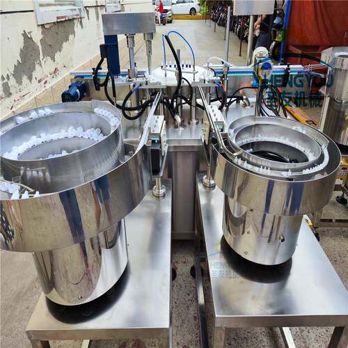30l油墨水灌装机自动m理瓶灌印装加设塞旋盖贴标线122印泥油灌装