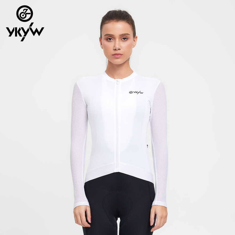 YKYW长袖骑行服女款春夏季