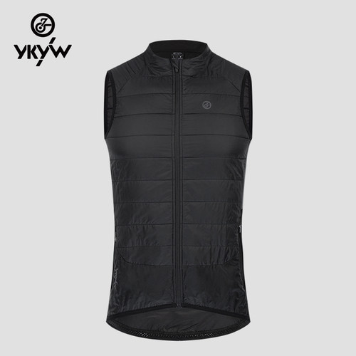 YKYW羽绒棉骑行马甲秋冬季