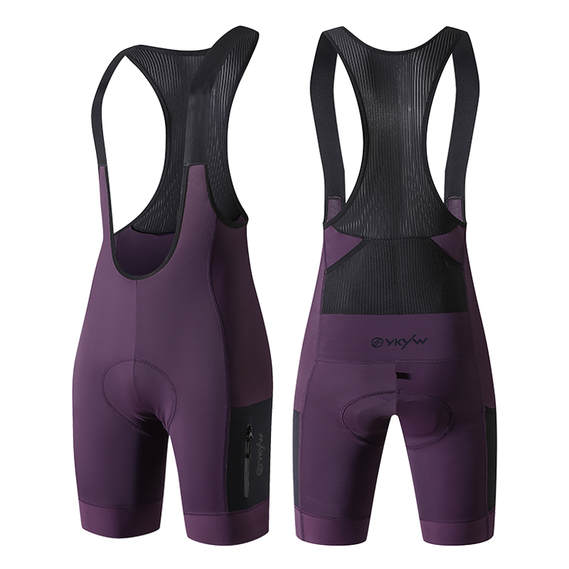 YKYW双箭头坐垫骑行背带裤